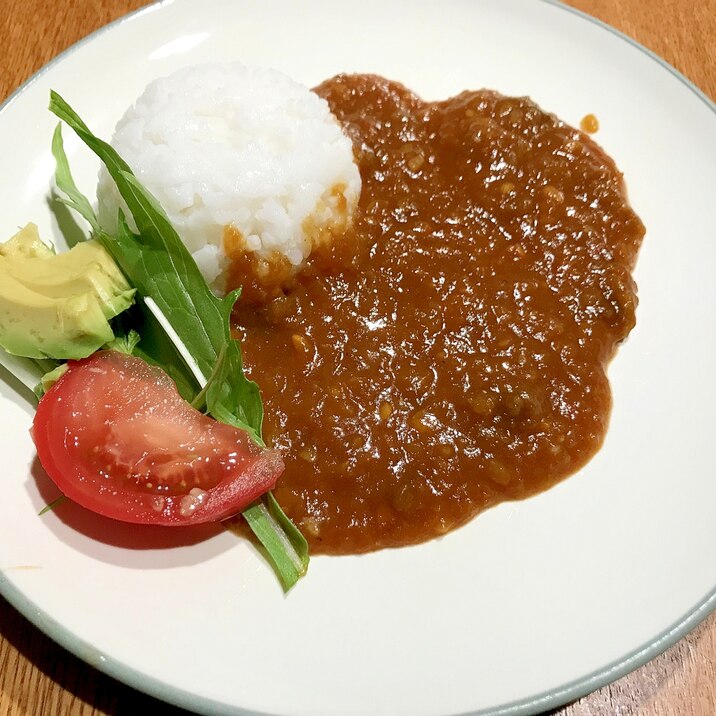 ベジタブル♪ピューレカレー